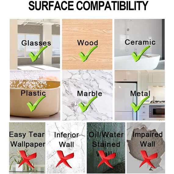 Doppelseitiges Klebeband, transparent, multifunktional, kann nach dem Waschen und Trocknen mit Wasser wiederverwendet werden, Nano-Klebeband, nicht abfärben, kann für Glas, Teppich verwendet werden (3