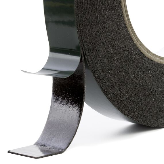Sanojtape Doppelseitiges Klebeband Extra Stark Schwarz 12mm x 10m Universal Montageband 1mm Dicke Schaumstoff Karosseriekleber Tape Starker Kleber