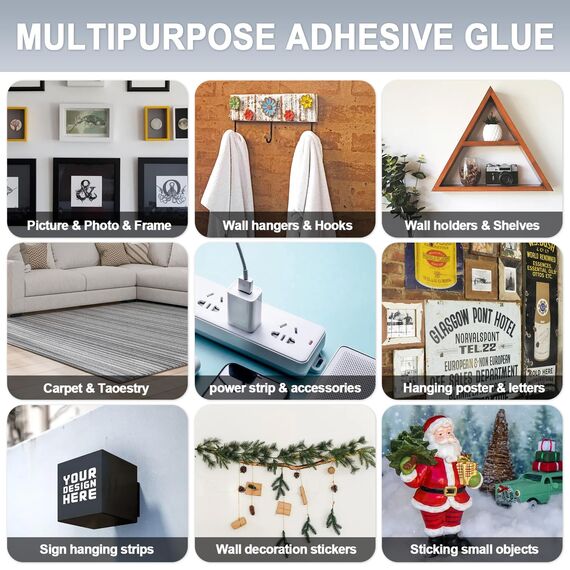 MEMX Doppelseitiges Klebeband Extra Stark, 5M Mehrzweck-Montageband, Wiederverwendbar, Abnehmbar, Waschbar, Spurlos, Nano tape für die Montage von Teppichen, Haus, Bürodekoration