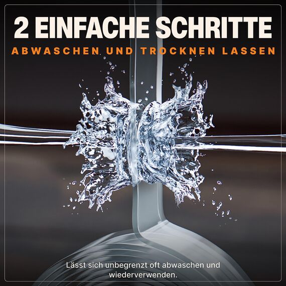 BAURIX® Nano Tape Doppelseitig [2x4m] – Starkes Klebeband für Wand, Teppich & Deko – transparent, waschbar, wiederverwendbar – ideal für DIY und professionelle Anwendungen