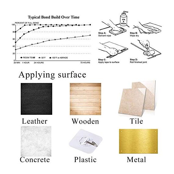 LLPT Doppelseitiges Klebeband | Starkes Klebeband | 10mm x 20m | Hochleistungs-Wasserdichtes | Transparentes Schaumtransferband für Office Home Car Deco(9495C)