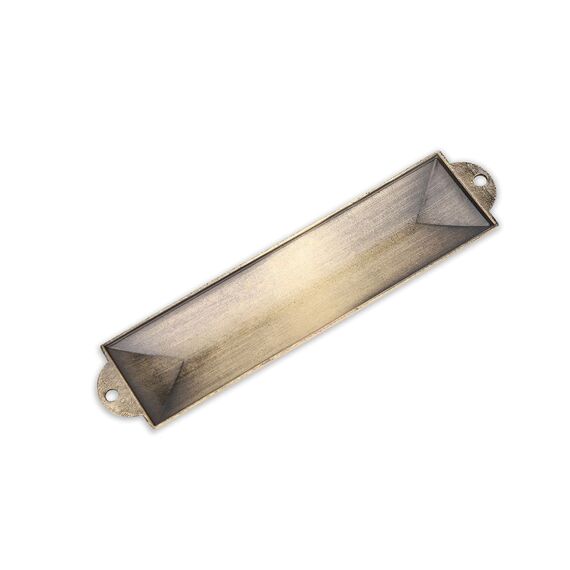 BRTAGG Mesusa mit doppelseitigem Klebeband, 13,5 cm hoch, englische und hebräische Schrift, Bronze, Mezuzah zum einfachen Abziehen und Aufkleben (für 11 cm Schriftrolle)