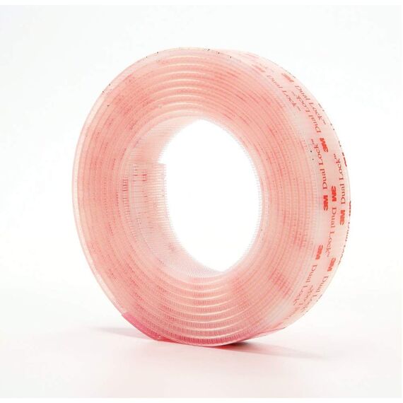 3M SJ 3560 Klettband zum Aufkleben Pilzkopf (L x B) 3.05 meter x 25.4 mm Transluzent Meterware