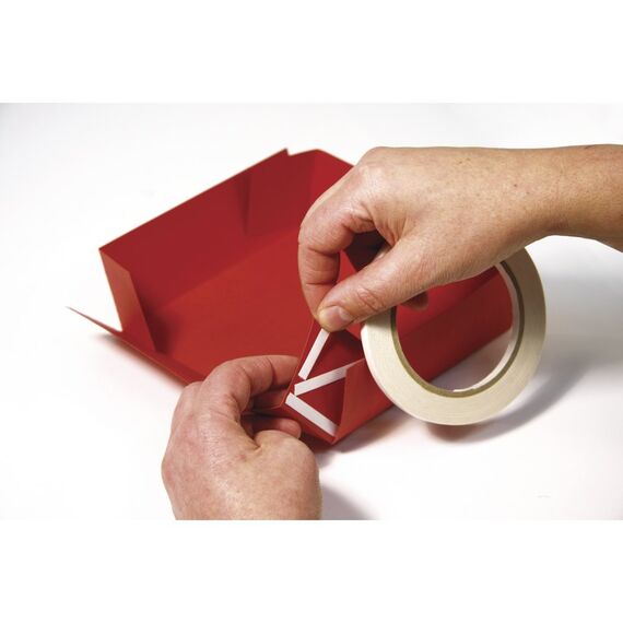 Rayher Hobby 30068000 Spezial-Doppelklebeband, 6 mm, t-bag 20 m, hochtransparent