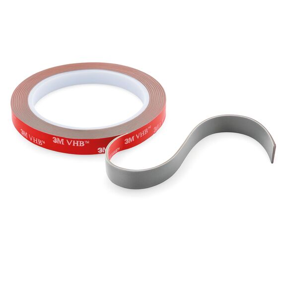 3M VHB Universal-Doppelseitiges Klebeband aus Acrylschaum, wasserdicht, hohe Temperaturen, Outdoor/Indoor, Dekoration, LED-Streifen, Auto, Haus und Büro (9 mm x 3 m)