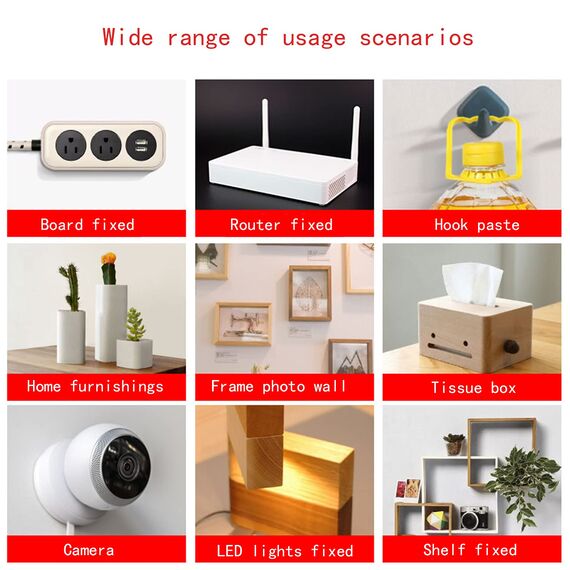 SANKA Doppelseitiges Klebeband Extra Stark, Wasserfest und Hochtemperaturbeständig für Auto, Heim- und Büro (20 mm x 4,7 m)