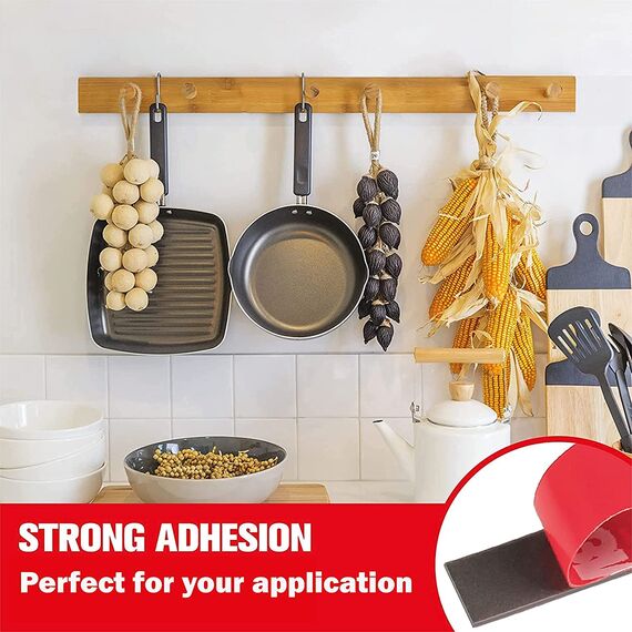 3M VHB Universal-Doppelseitiges Klebeband aus Acrylschaum, wasserdicht, hohe Temperaturen, Outdoor/Indoor, Dekoration, LED-Streifen, Auto, Haus und Büro (12 mm x 3 m)