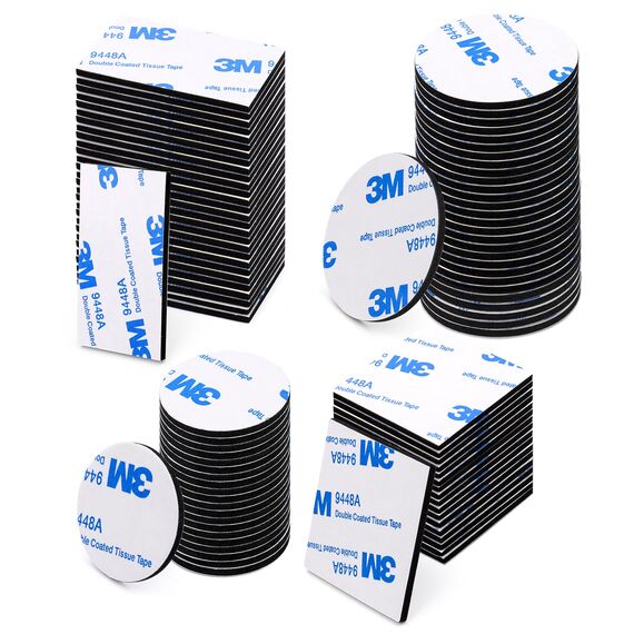 VFANDV Doppelseitiges Klebeband - 120 Stücke Klebepads Extra Stark 2MM Foam Adhesive Pads Für Küche, Büro, Auto - Blau