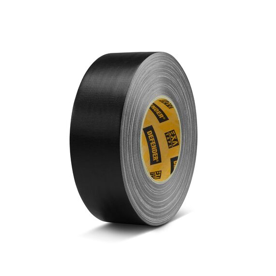 Defender EXA-TAPE mit ERGO-Core, Schwarz Matt, 50 mm x 50 m