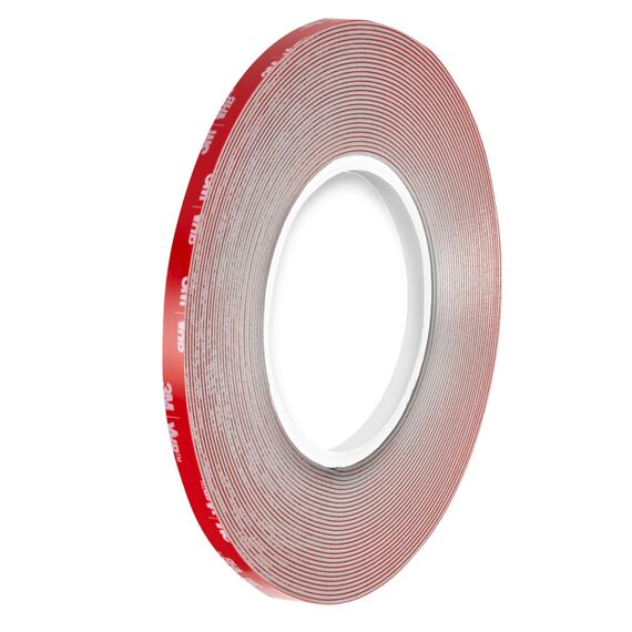 3M VHB LSE110 - Doppelseitiges Acrylschaum-Klebeband, für schwierige Oberflächen - Wasserbeständigkeit, hohe und niedrige Temperaturen, Vibrationen und Stöße - Auto, Haus, Sport (5 mm x 3 m)