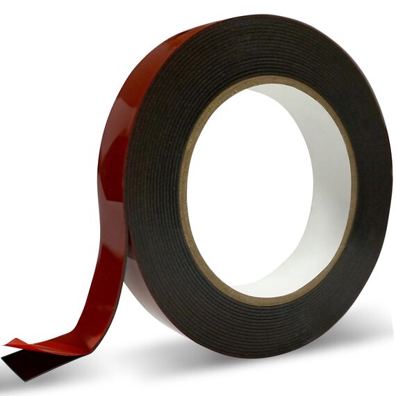 Sanojtape SuperBond – Doppelseitiges Hochleistungs-Klebeband für Schwierige Oberflächen (LSE) – 10m x 19mm x 1,1mm Acrylschaum