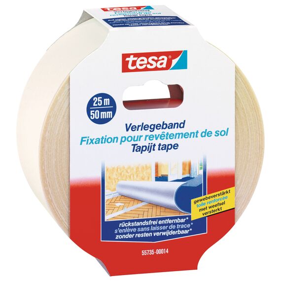 Verlegeband, rückstandsfrei entfernbar