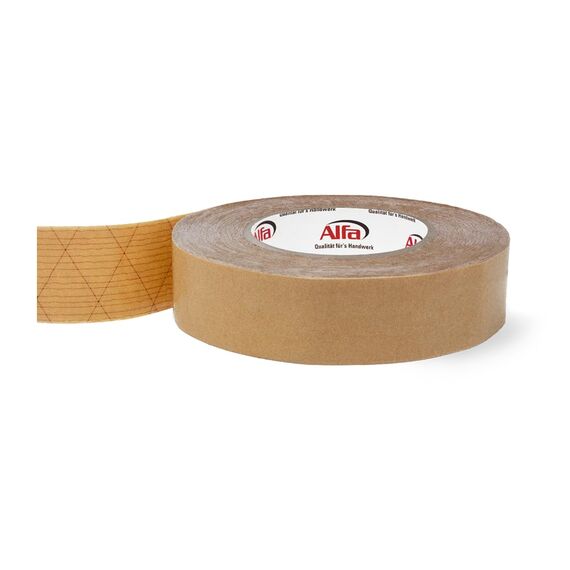 Alfa 1x Sockelleisten Klebeband 30 mm x 50 m doppelseitiges Klebeband mit hoher Anfangs-/Dauerklebkraft zur Montage von Sockelleisten