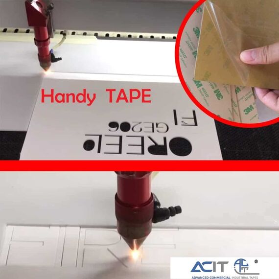 3M 468 MP doppelseitiges Transfer, 5 Blatt (30,50 cm x 30,50 cm)