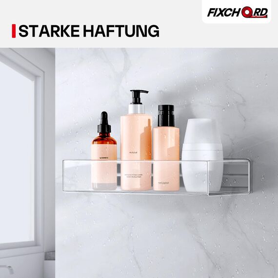 FIXCHORD Doppelseitiges Klebeband Extra Stark, VHB Klebeband, Schaumstoffband, Wasserfestes Montageklebeband für Auto, LED-Lichtband, Heim - und Bürodekoration, Grau (15.4FT×0.59IN)