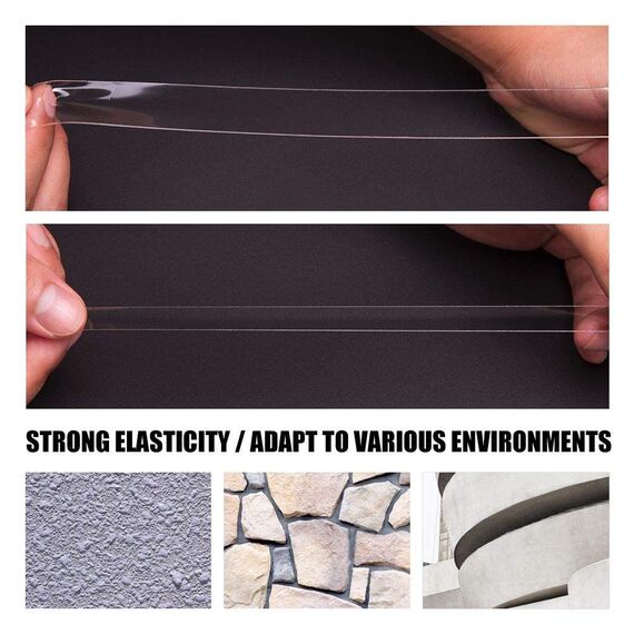 Tesa 4965 Next Gen - Doppelseitiges Klebeband, Hohe Scherfestigkeit und Temperaturbeständigkeit, Hochwertiger Acrylatkleber, Transparent, Biomasse-ausgeglichen