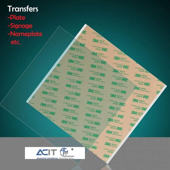 3M 468 MP doppelseitiges Transfer, 5 Blatt (30,50 cm x 30,50 cm)