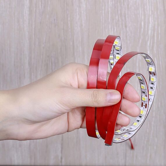 CANOPUS Profi Acrylschaum Doppelseitiges Klebeband Extra Stark, 4218P (12,7mm x 4,5m) Wasserfest Montageklebeband, Hochleistungsklebeband für LED Streifen, Außenbereich, Wohnkultur