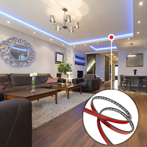 CANOPUS Doppelseitiges Klebeband Extra Stark, 4218P Wasserfest, 3m x 5mm Doppelseitiges Klebeband, Wasserdicht Klebestreifen Doppelseitig extra stark, starkes klebeband für Innen, Außenein, Auto, Kfz