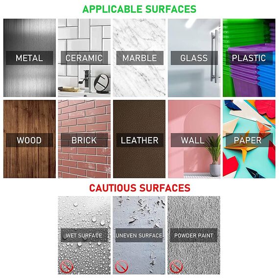 CANOPUS Doppelseitiges Klebeband Extra Stark, 4218P Wasserfest, 3m x 5mm Doppelseitiges Klebeband, Wasserdicht Klebestreifen Doppelseitig extra stark, starkes klebeband für Innen, Außenein, Auto, Kfz