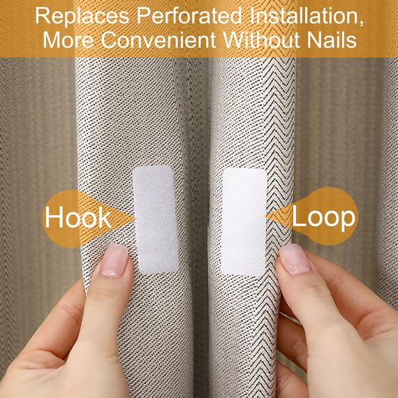 Klettband Selbstklebend Extra Stark, 20 Paare Klebepads Doppelseitig Klettverschluss Selbstklebend Weiß Rechteck 3cm x10 cm Klebepads klett Power Für Die Wohndekoration