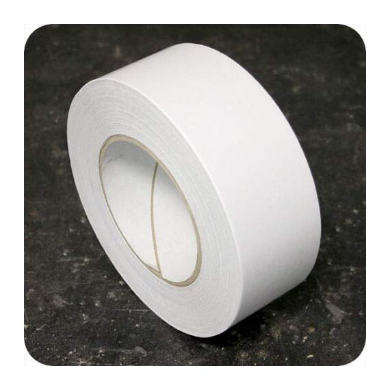 Doppelseitiges Klebeband 50 M - Breite 40 mm -handreißbar - transparent - perfekt zum basteln - stark haftend — optimal für Papier, Stoffe, Aluminium, Metall, Holz Glas, Keramik -Top Anfangshaftung