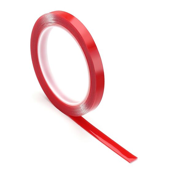 MMOBIEL 2 mm Doppelseitiges Montageband Acryl Klebeband Starkes Tape 25m lang Wetterfest Entfernbar