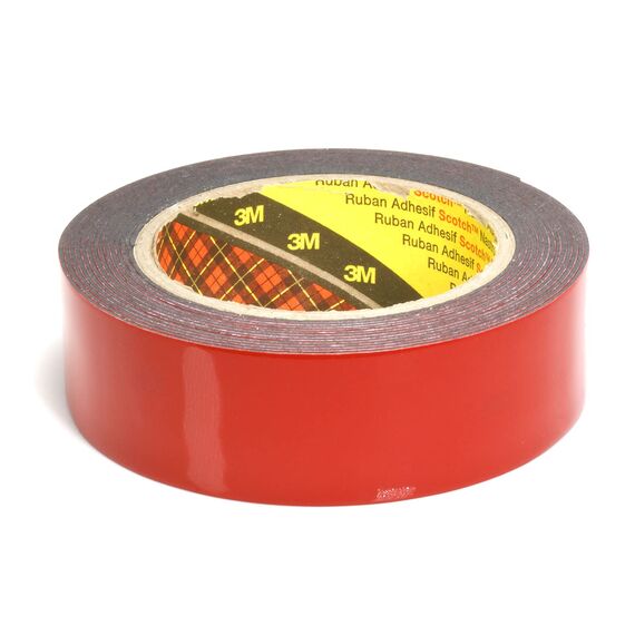 Klebeband doppelseitig 3M PT1100 für Metall und lackierte Oberflächen schwarz stark klebend 35mm x 4m