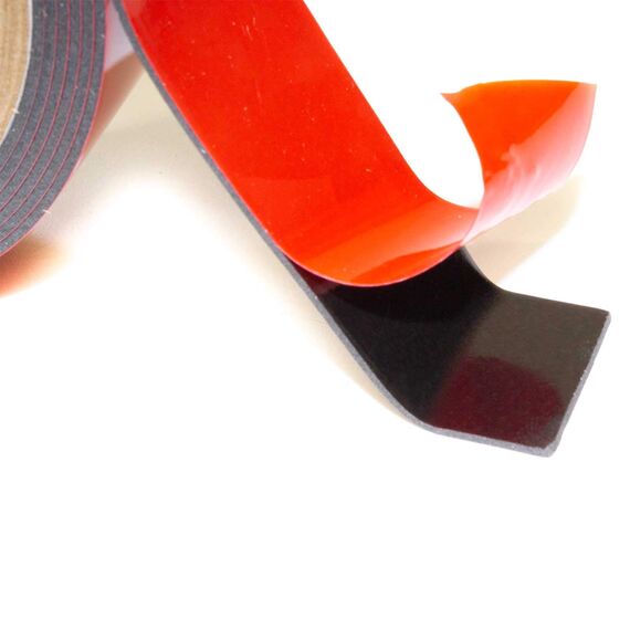 Klebeband doppelseitig 3M PT1100 für Metall und lackierte Oberflächen schwarz stark klebend 35mm x 4m