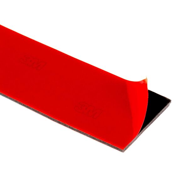 Klebeband doppelseitig 3M PT1100 für Metall und lackierte Oberflächen schwarz stark klebend 19mm x 4m