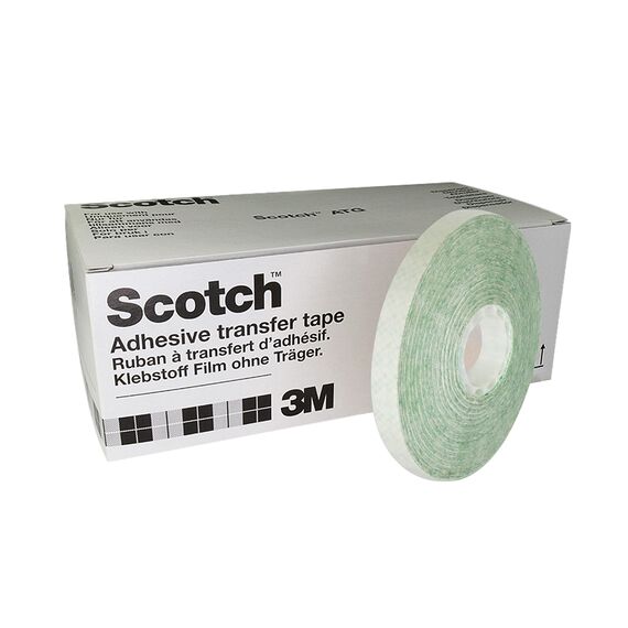 3M 924 Transferklebeband doppelseitig für ATG 700 stark haftend verschiedene Breiten, 55 m auf Rolle / 19 mm, 12 Rollen