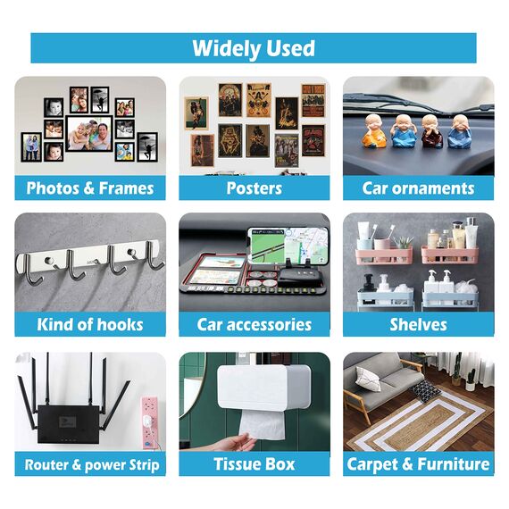 INDIAN STORE 24 Hergestellt mit 4229P doppelseitiges Klebeband Klebestreifen Klebepads Extra stark Schwerlast Acryl Schaumband Hochleistungsklebeband Montageband (70 mm diameter_10 piece/bag)