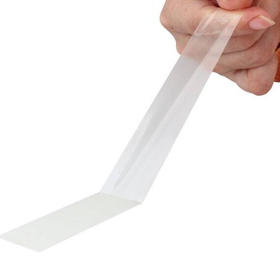 Realth Doppelseitiges Klebeband 50mm x 15m | Montageband Starke Klebende Klare für Leder Arbeit Telefon Reparatur Handwerk LED Streifen Licht Büro Home Auto Deco