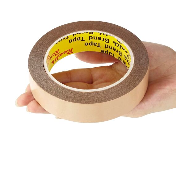 Realth Doppelseitiges Klebeband 50mm x 15m | Montageband Starke Klebende Klare für Leder Arbeit Telefon Reparatur Handwerk LED Streifen Licht Büro Home Auto Deco