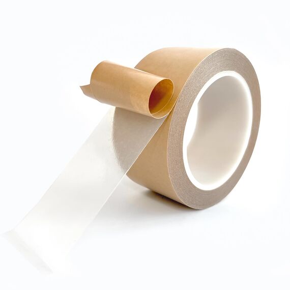 Realth Doppelseitiges Klebeband 50mm x 15m | Montageband Starke Klebende Klare für Leder Arbeit Telefon Reparatur Handwerk LED Streifen Licht Büro Home Auto Deco