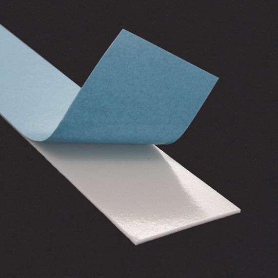 KLEBESHOP24 Duplocoll 918 | Doppelseitiges Spiegelklebeband | Abmessung wählbar | 1 mm dick (9 mm x 50 m)