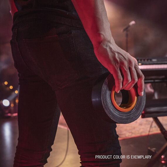 Defender EXA-TAPE mit ERGO-Core, Schwarz Glänzend, 50 mm x 50 m