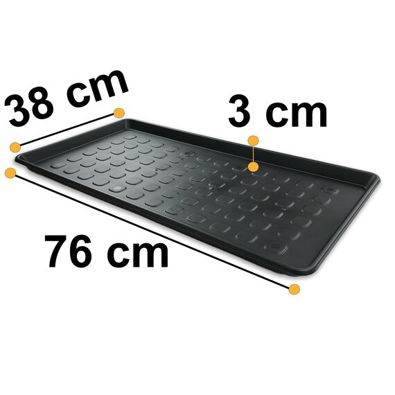 2 STK. | XXL Schuhabtropfschale Schuhmatte Ablage | Schuhablage mit erhöhtem Rand Set Abtropfschale große Schuhunterlage Napfunterlage