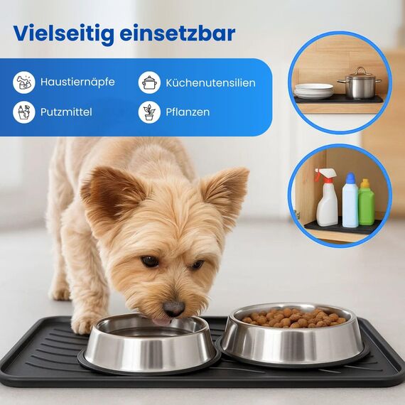 Bestlivings Schuhabtropfschale (2er Pack - Anthrazit) XXL Extra Große Schuhablage (78x38x2,5cm) wasserdichte Schuhwanne für schmutzige und nasse Schuhe, Schuhmatte für Haus Garten