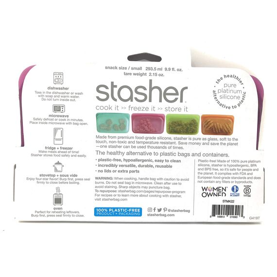 Stasher Silikonbeutel, Snack, Dämmerung