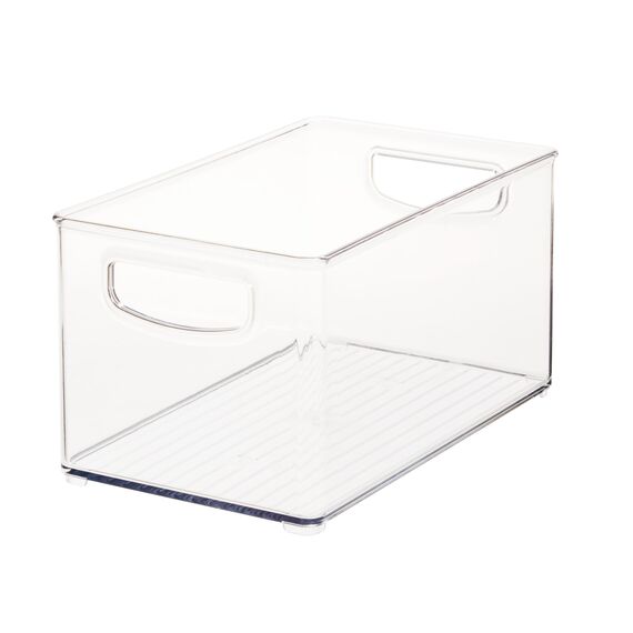 InterDesign Interdesign Home Kitchen Organizer Bin For Pantry Ohrstöpsel 9 centimeters Schwarz (Black)