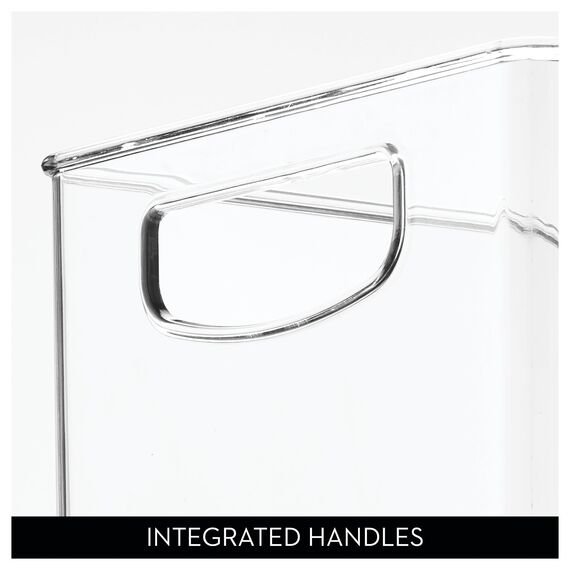 InterDesign Interdesign Home Kitchen Organizer Bin For Pantry Ohrstöpsel 9 centimeters Schwarz (Black)