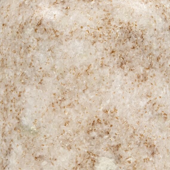 Creative Co-Op Moderner Deckel aus Marmorholz, natürlicher Behälter