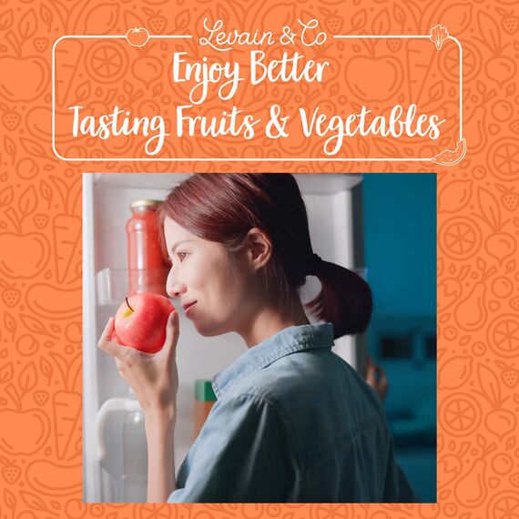 Levain & Co Magnet zur Aufbewahrung von Obst und Gemüse, hält Lebensmittel länger frisch