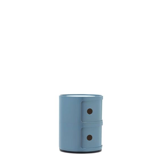 Kartell Componibili, Container 2-fächer, Hellblau