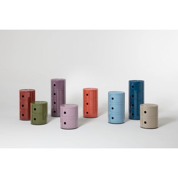 Kartell Componibili, Container 3-fächer, Orange