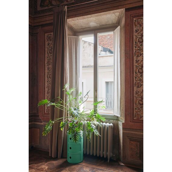 Kartell Componibili Bio, Container 3-fächer, Grün