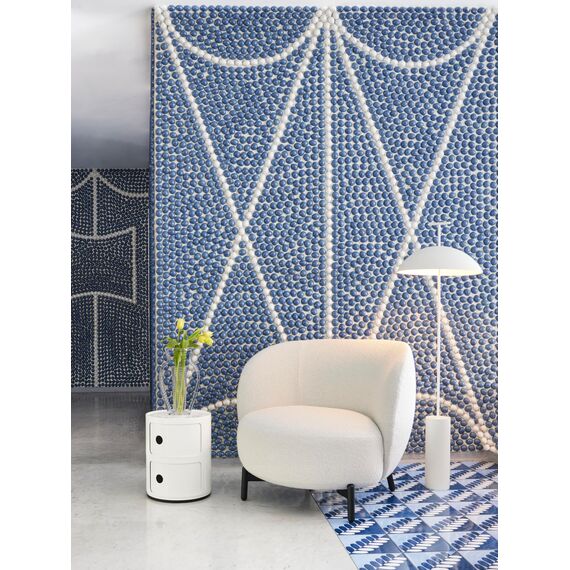 Kartell Componibili Recycled, Container 2-fächer, Mattweiß