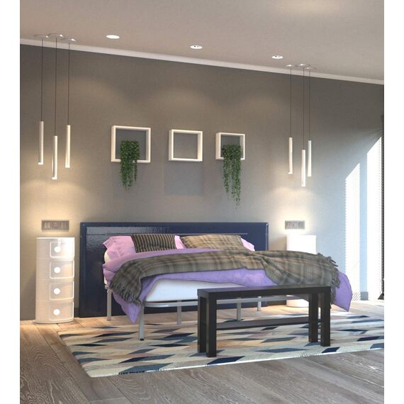 Kartell Componibili, 4 Elements, Weiß, Runde Basis