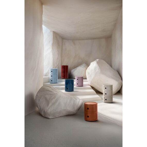 Kartell Componibili, Container 3-fächer, Taupe